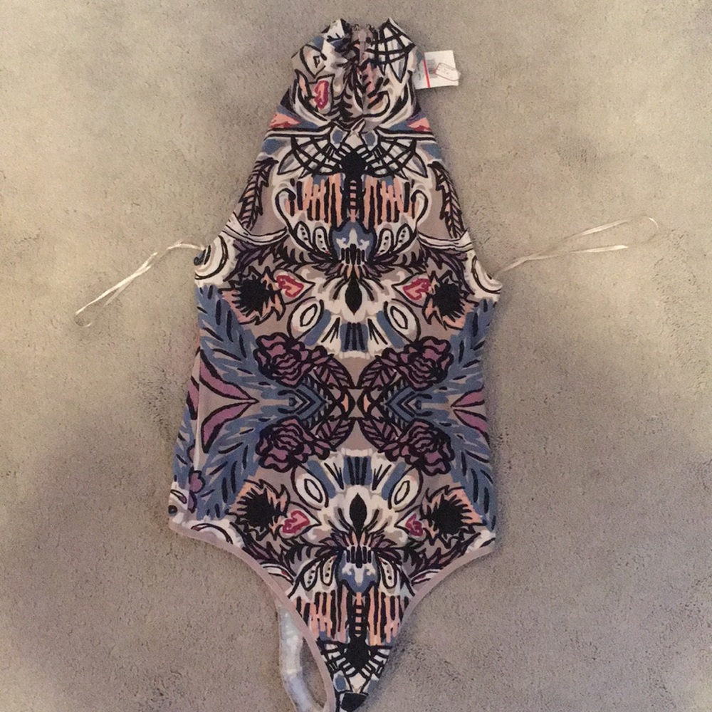 Free people thong bodysuit